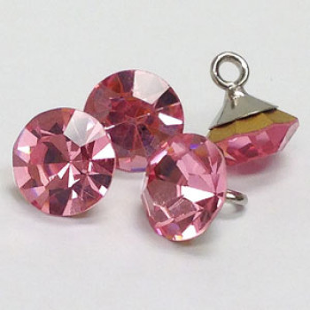 4001 Czech Rhinestones with Shank (8 Colors)